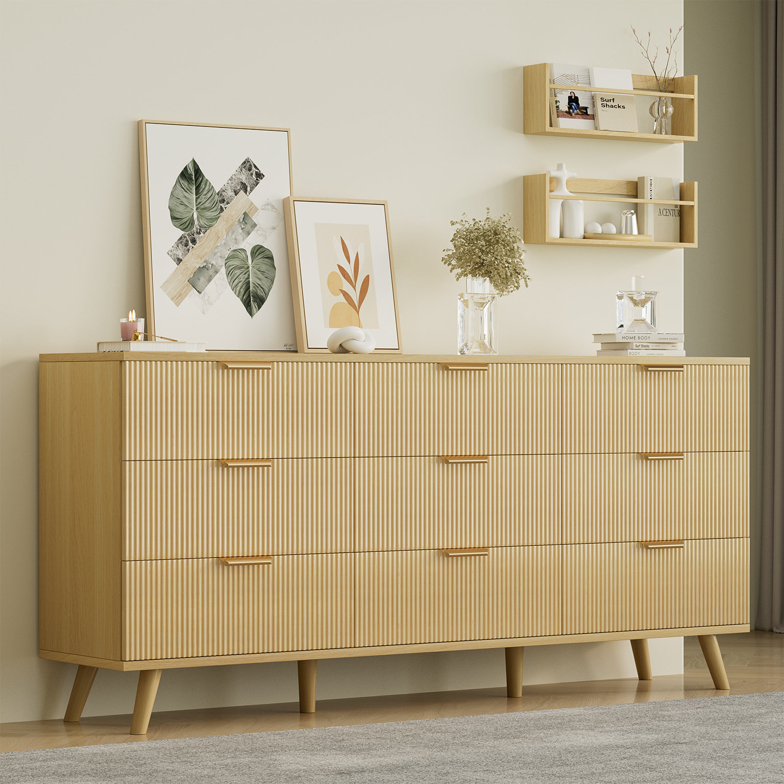 George Oliver 9 Drawer Dresser & Reviews | Wayfair